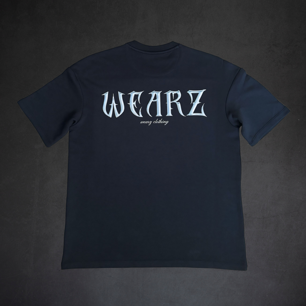 Heavy oversized t shirt Navy