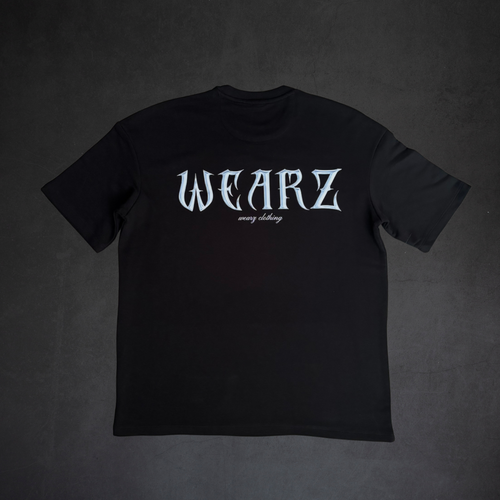 Heavy oversized t shirt black