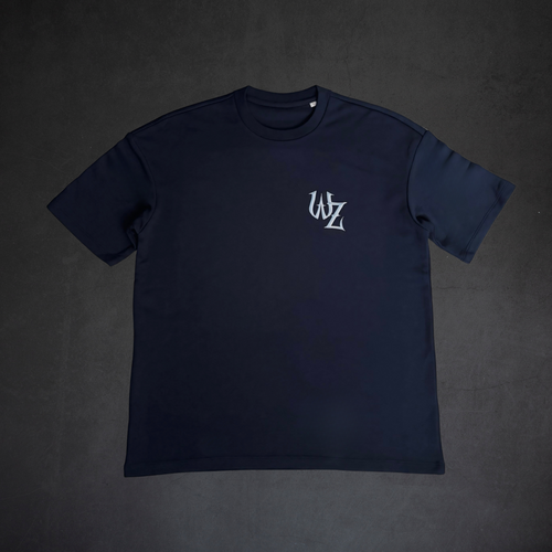 Heavy oversized t shirt Navy