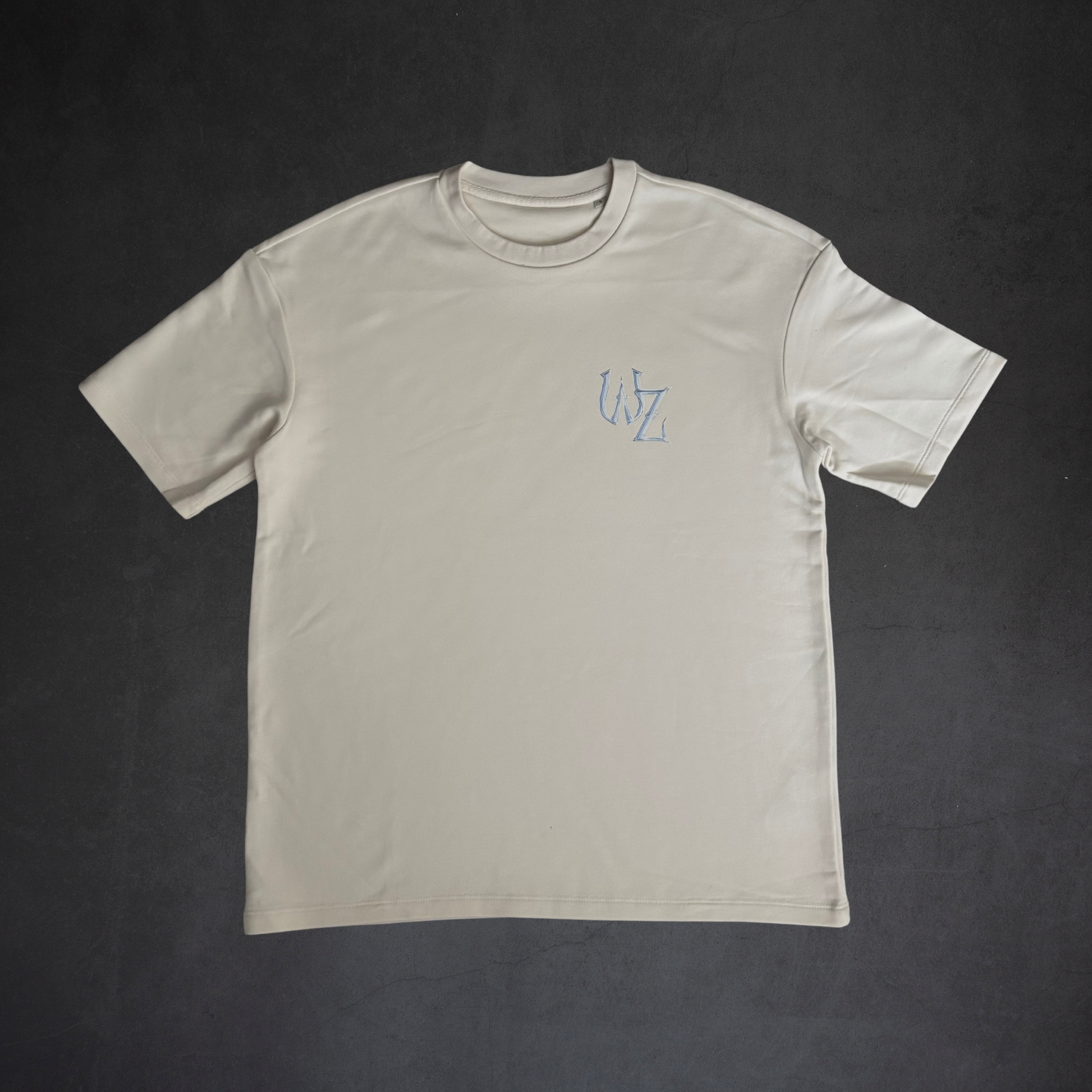 Heavy oversized t shirt Ivory